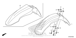  Переднее крыло