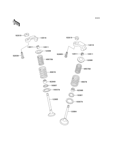 EX250 Клапана