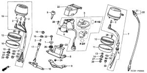 CM125C Meter / key set