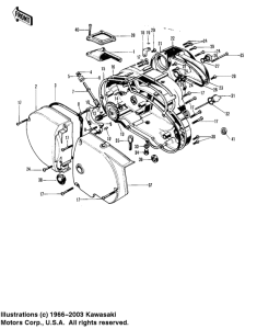  Крышки двигателя