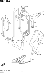 RM85L Радиатор