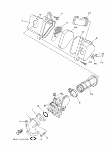 TTR50E Впускная система
