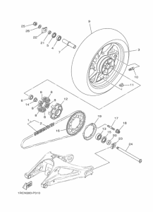 FJ09 Переднее колесо