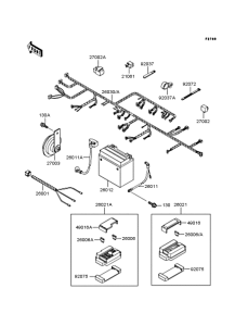 KLE250 Электрика