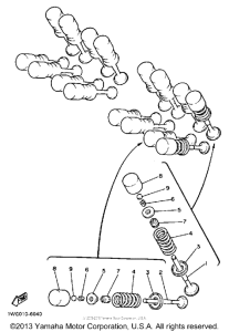 FZR600WC Клапана