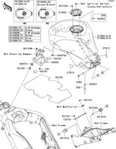 ZX1000 Fuel tank(1 / 2)
