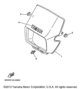 TW200LC Обтекатели