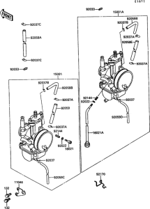 KR250 Карбюратор