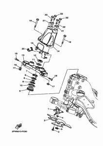 XP500A ステアリング