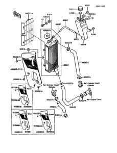KMX200 Радиатор