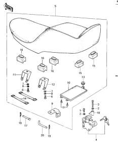 KZ400 Пружина