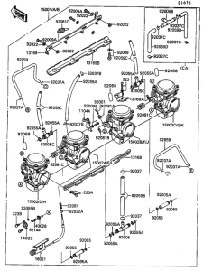ZG1000 Carburetor assy