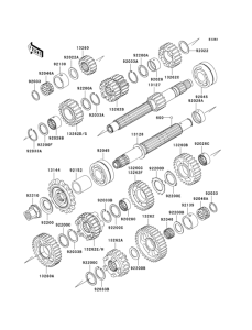 ZR1000 Трансмиссия