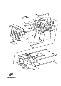 XF50 Головка цилиндров