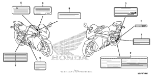  Лейбл предостережения
