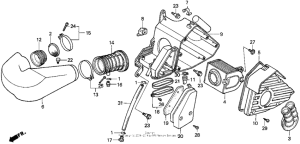 CN250 Воздушный фильтр