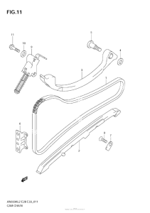 AN650 (ABS) Цепь ГРМ