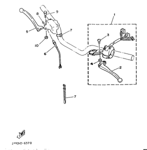 RD50 Handle switch. lever