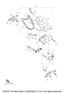 XVS950CT Фонарь