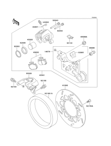  Задний тормоз