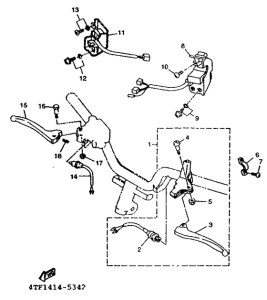 XC125K Interruptor de manija . palanc