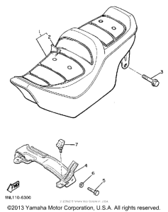 XVZ13DS Сиденье