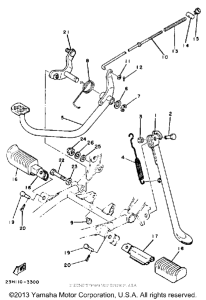 RX50L Stand - footrest