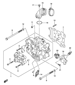 UH150 Головка цилиндров