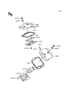 VN400 Крышка головки цилиндров