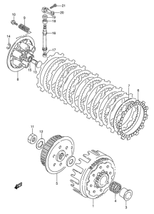 RMX250 Бендикс