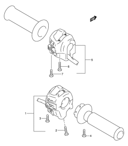 AN250 Рулевой переключатель