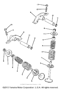XT250H Клапана