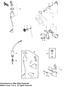 KZ1000 Замок зажикания