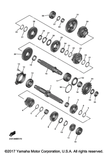 YZF-R6 Трансмиссия