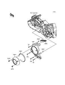 VN1700 Крышка цепи привода