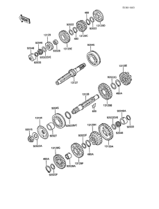 ZX1000 Трансмиссия