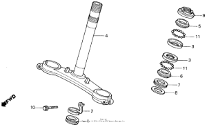 TLR200 Траверса нижняя