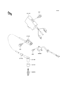 KMX125 Система зажигания