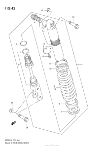 RM85L Rear Shock Absorber (Rm85L)