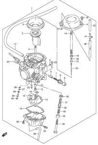 DR650 Carburetor assy