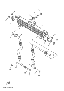YBR250 Масляный картер