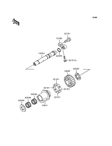 ZX1200 Валансирный вал