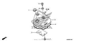  Крышка головки цилиндров