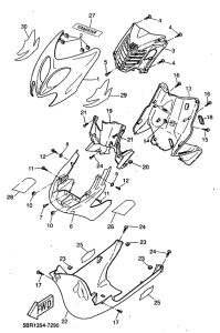 YQ50 Ветровое стекло