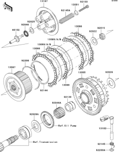 ZR1000 Сцепление