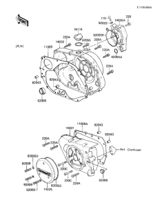 KZ1000 Крышки двигателя