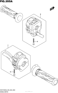 GSX-R1000 Рулевые переключатели