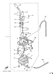 PW80 Карбюратор