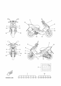 YQ50L Graphic & emblem
