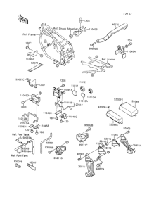 ZX500 Короб для АКБ